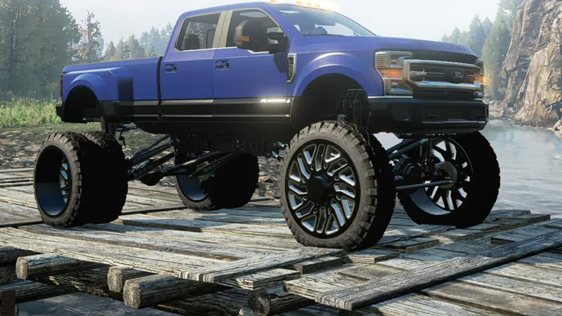 雪地奔驰 GWC 2020 福特F350 定制版-ModFans