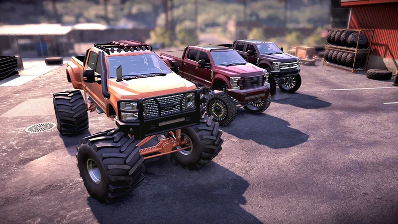 图片[1]-雪地奔驰 GWC 2020 福特F350 定制版-ModFans