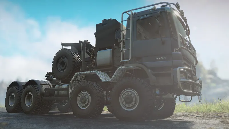 雪地奔驰 奔驰 Actros MP2 4165 SLT 重型牵引车-ModFans