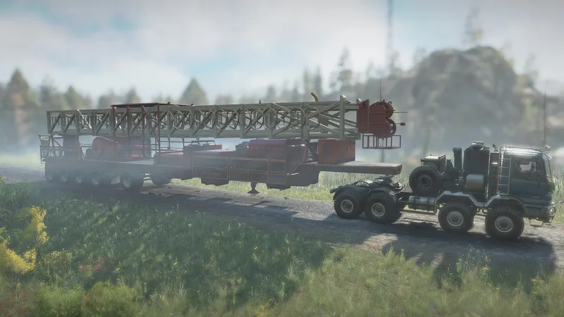 图片[4]-雪地奔驰 奔驰 Actros MP2 4165 SLT 重型牵引车-ModFans