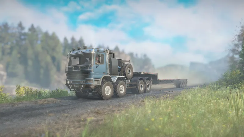 图片[5]-雪地奔驰 奔驰 Actros MP2 4165 SLT 重型牵引车-ModFans