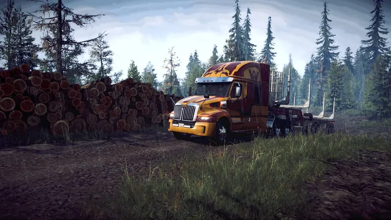 图片[1]-雪地奔驰 Western Star 57X 物理优化模组-ModFans