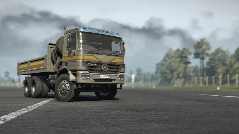 雪地奔驰 梅赛德斯-奔驰 Actros 3332 强化版-ModFans