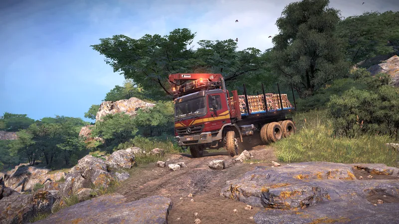 图片[1]-雪地奔驰 梅赛德斯-奔驰 Actros 3332 强化版-ModFans