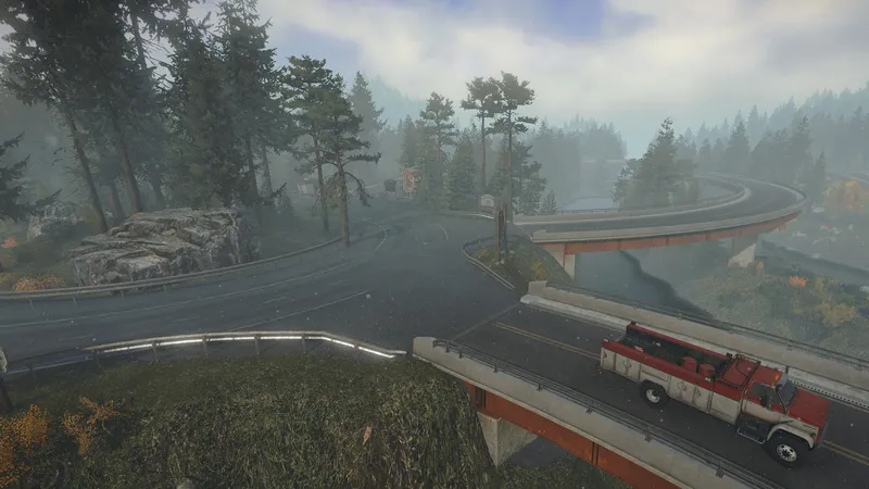 雪地奔驰 北方森林山谷-ModFans