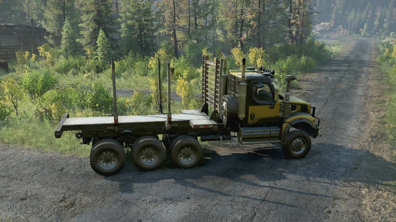 图片[4]-雪地奔驰 Western Star 49XL 8x8-ModFans
