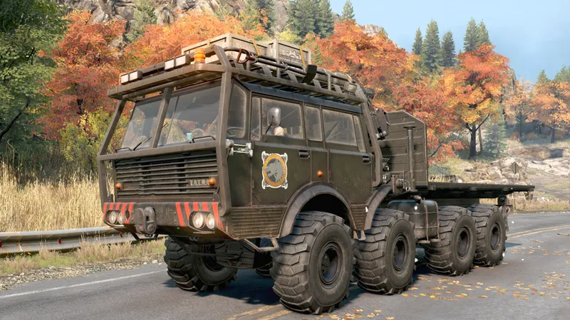 图片[1]-雪地奔驰 Tatra T813 特别版-ModFans