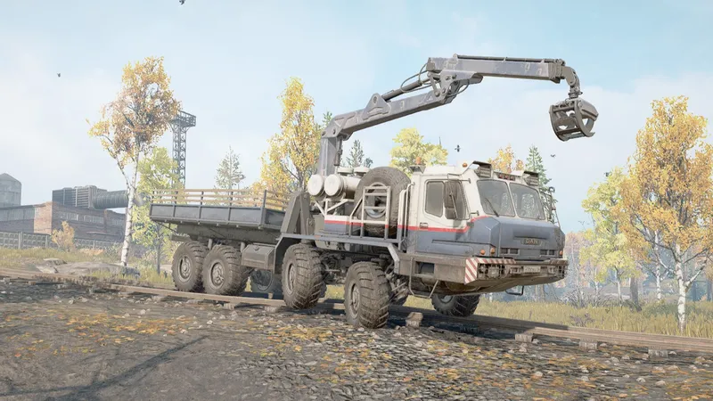 雪地奔驰 精准尺寸 Dan 4602 与 8x8 Dan 卡车-ModFans