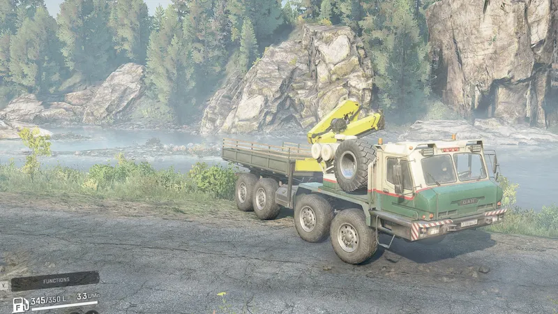 图片[2]-雪地奔驰 精准尺寸 Dan 4602 与 8x8 Dan 卡车-ModFans