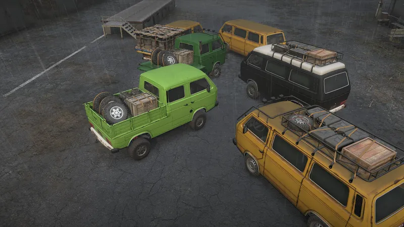 图片[3]-雪地奔驰 WM T3 4x4 小型四驱货车-ModFans
