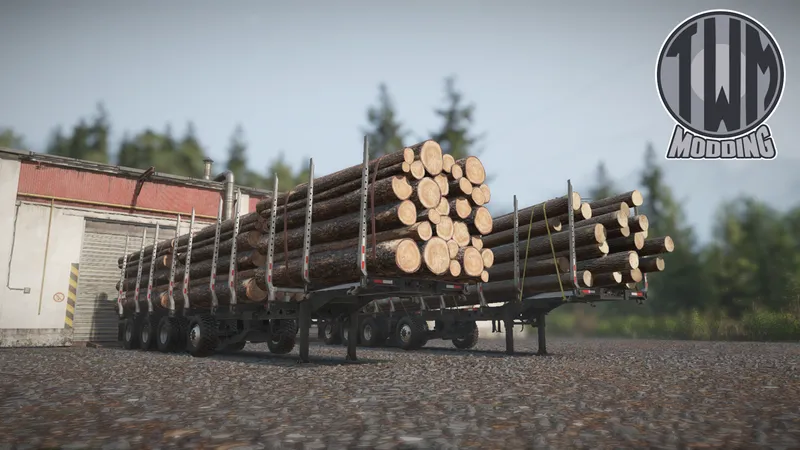 TWM Flying Moose 51FT Logging Trailer Pack-ModFans