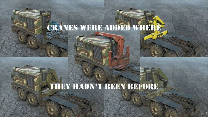 图片[3]-ALL THE CRANES ON ALL THE TRUCKS-ModFans