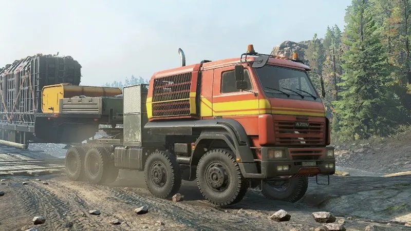 雪地奔驰 Azov 65228 8x8 牵引车改装-ModFans