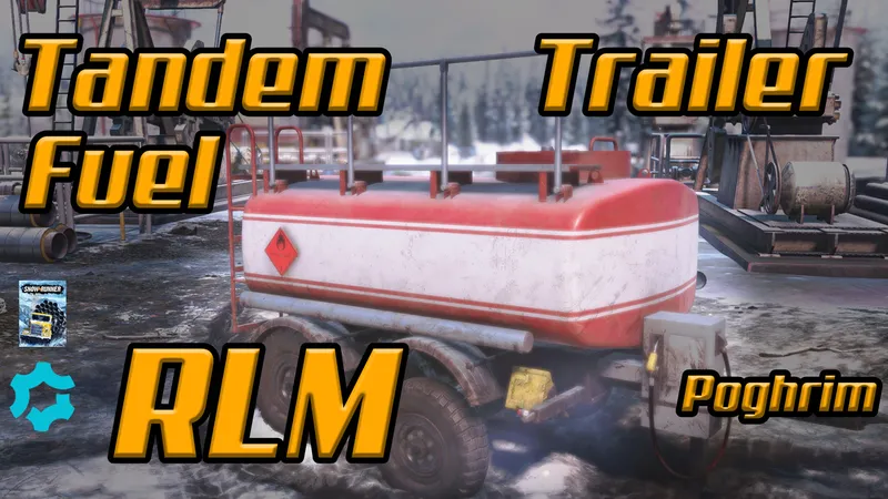 图片[1]-雪地奔驰 双轴燃油拖车 RLM 版-ModFans