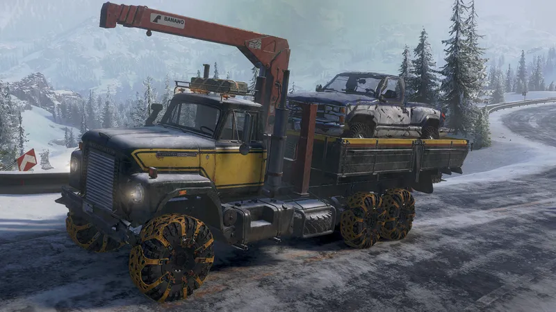 雪地奔驰 Fleetstar 救援车-ModFans