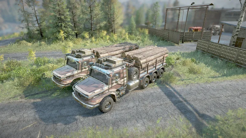 图片[5]-雪地奔驰 奔驰 Zetros 8x8 卡车合集-ModFans