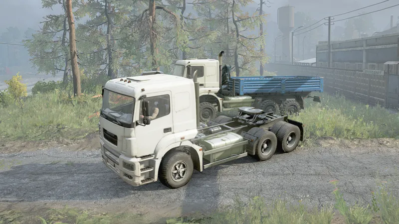 雪地奔驰 Azov K4 6x6 卡车模组-ModFans