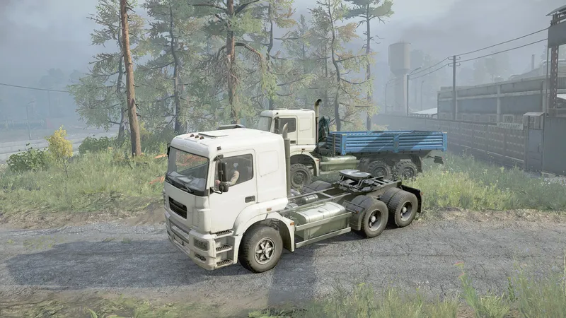 图片[1]-雪地奔驰 Azov K4 6x6 卡车模组-ModFans