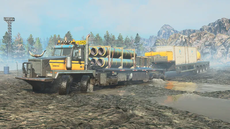 雪地奔驰 Sander 的 Western Star 6900TS-ModFans