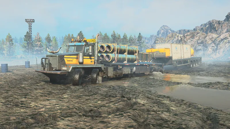 图片[1]-雪地奔驰 Sander 的 Western Star 6900TS-ModFans