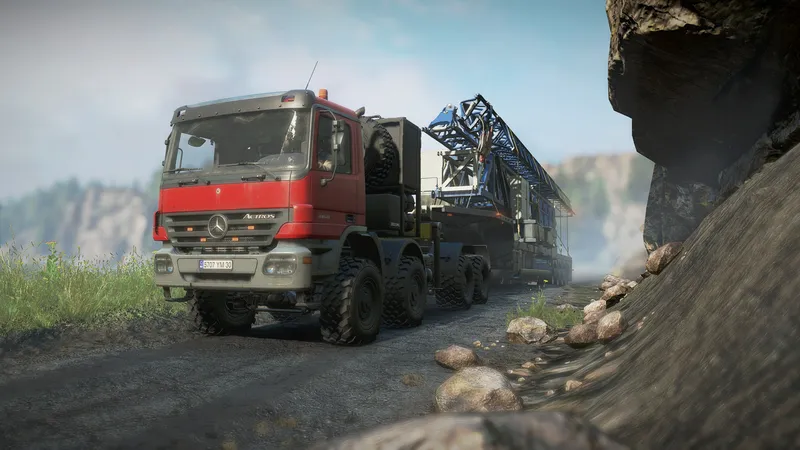 图片[1]-雪地奔驰 梅赛德斯-奔驰 Actros 4160 模组-ModFans