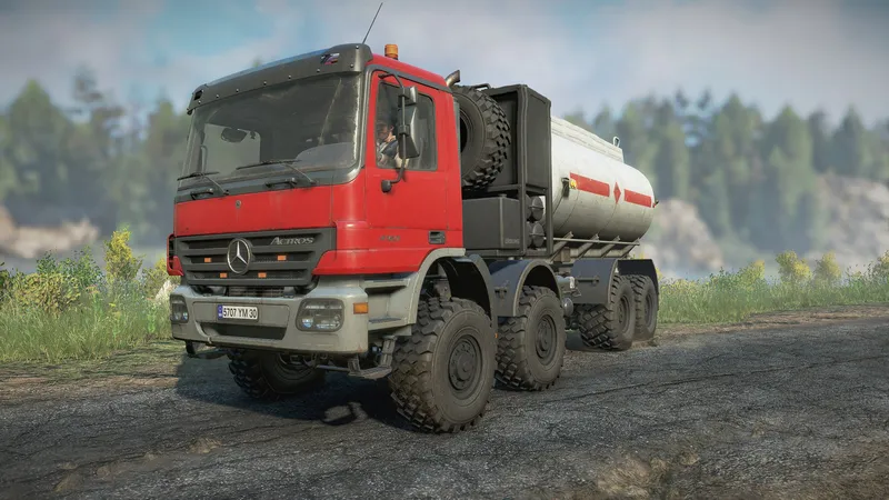 图片[5]-雪地奔驰 梅赛德斯-奔驰 Actros 4160 模组-ModFans