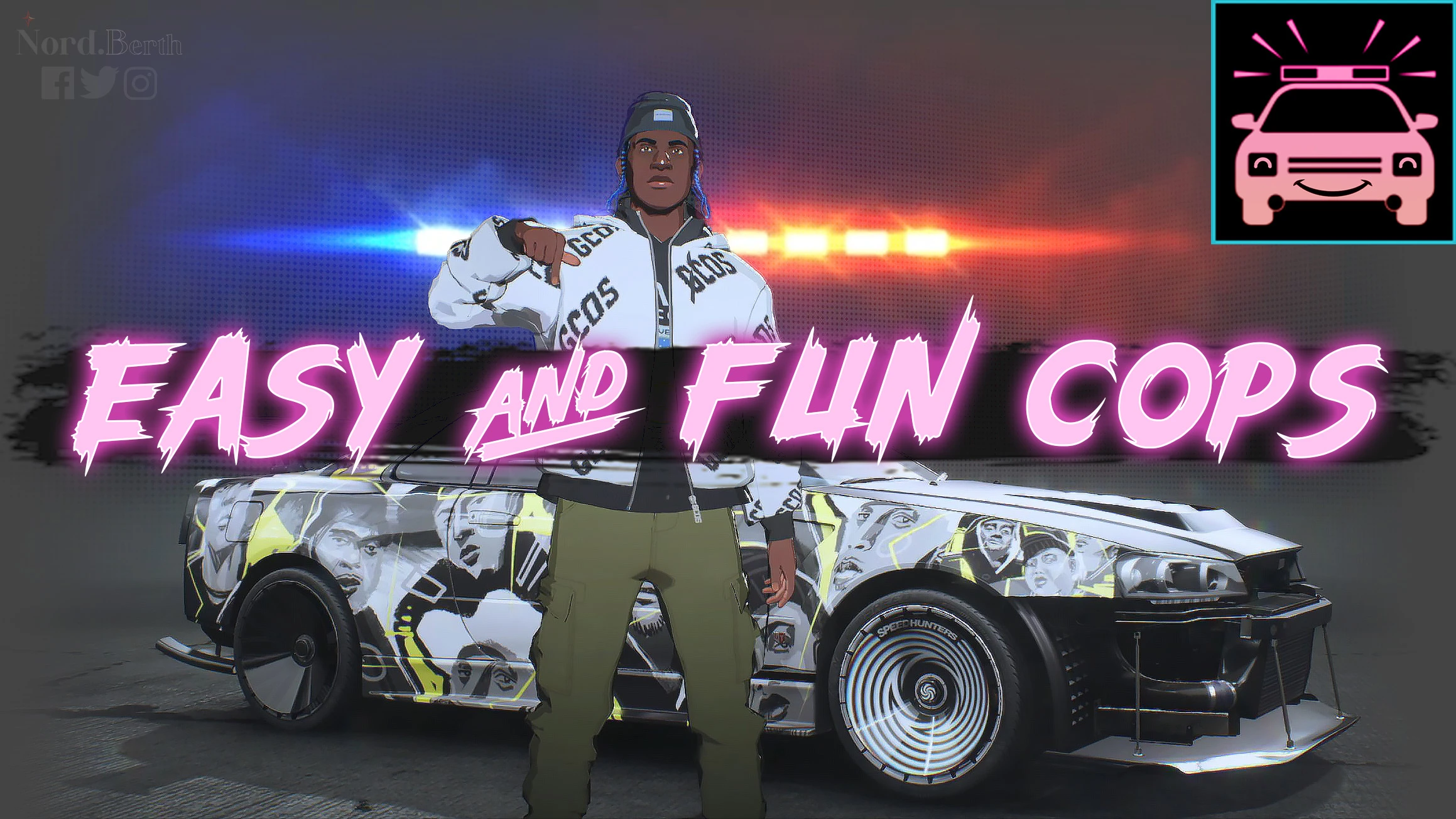 极品飞车：不羁 轻松有趣的警察系统-ModFans