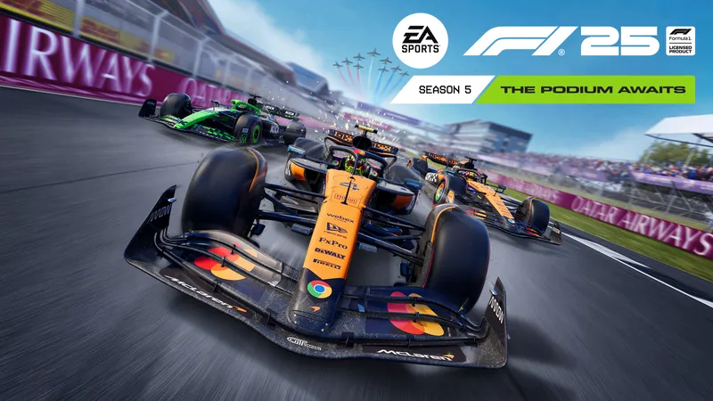 图片[1]_【游戏动态】《F1® 25》第五赛季1月7日上线：霍肯伯格银石首登台与维斯塔潘新加坡追击战再现_ModFans