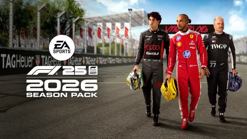 图片[1]-[F1] 《F1 25》2026赛季包全球上线，奥迪与凯迪拉克首度加入虚拟赛场-ModFans