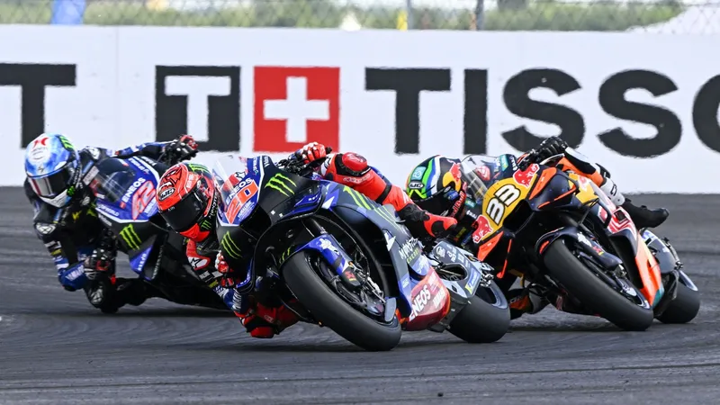 图片[2]-[MotoGP] 巴兰顿MotoGP神秘故障：夸塔拉罗两次受罚后退赛，坦言“到处都不对劲”-ModFans