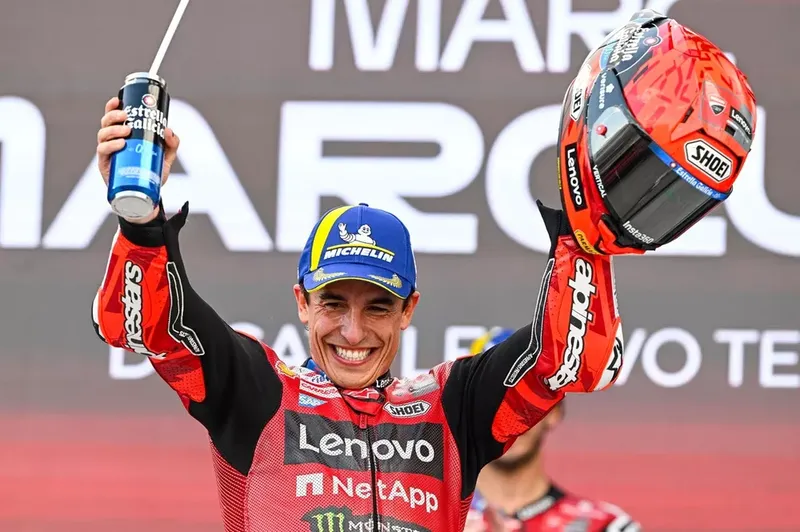 图片[2]-[MotoGP] 马奎兹：匈牙利夺冠仍称“未准备好”争冠，肩伤影响持续-ModFans