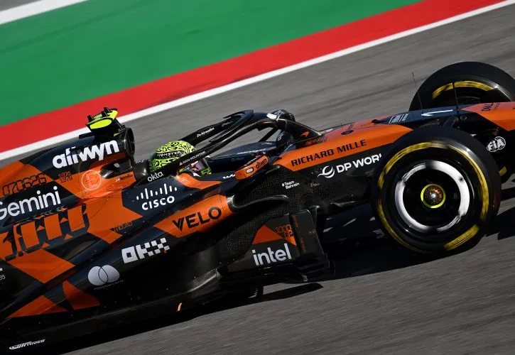图片[1]-[F1] 诺里斯：迈凯伦“跻身前列”，但“仍有不满之处”-ModFans