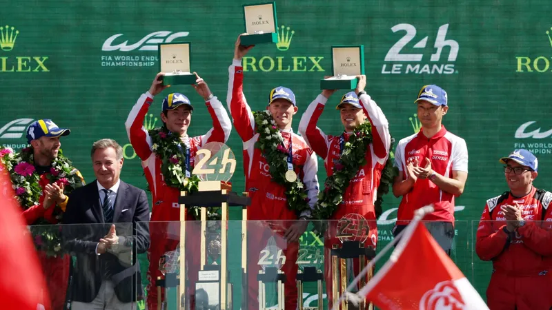 图片[1]-[F1] 前F1车手德弗里斯与小林可梦伟携手丰田问鼎勒芒-ModFans