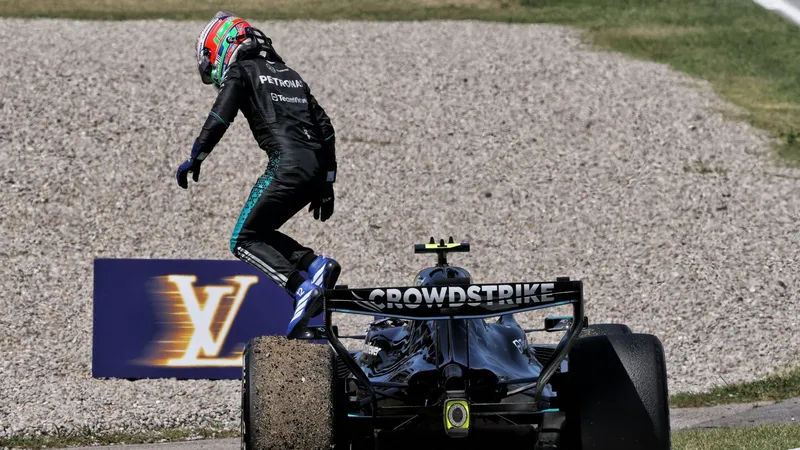 图片[1]-[F1] 安东内利巴塞罗那退赛，F1积分优势缩水至41分-ModFans