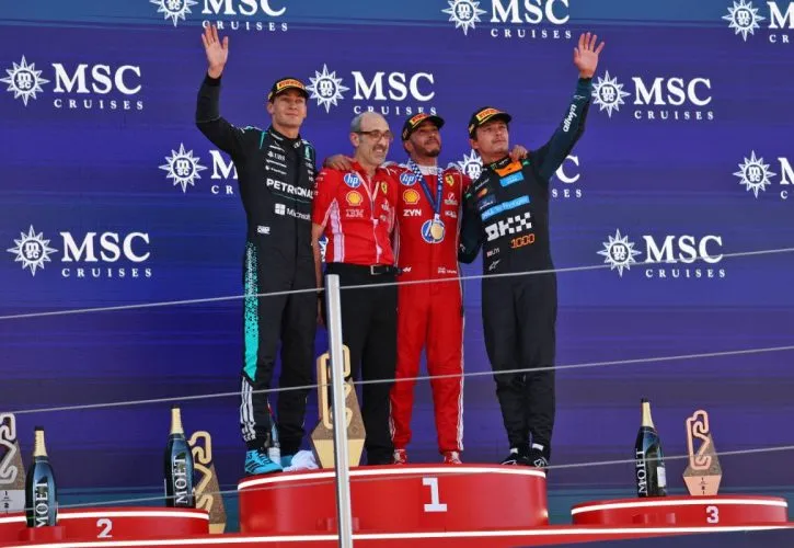 图片[1]-[F1] 汉密尔顿加泰罗尼亚首胜，全英领奖台重现-ModFans