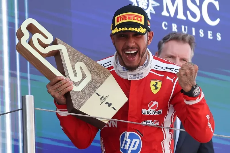 图片[1]-[F1] 汉密尔顿首胜法拉利后发布感人宣言：梦想不可能之事-ModFans