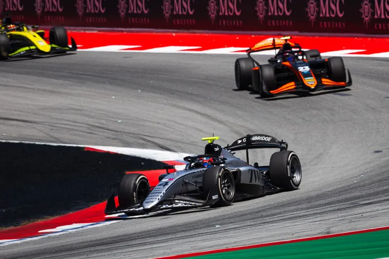 图片[2]-[F1] 赫塔F1征程关键周末：巴塞罗那首秀与F2突破并存-ModFans