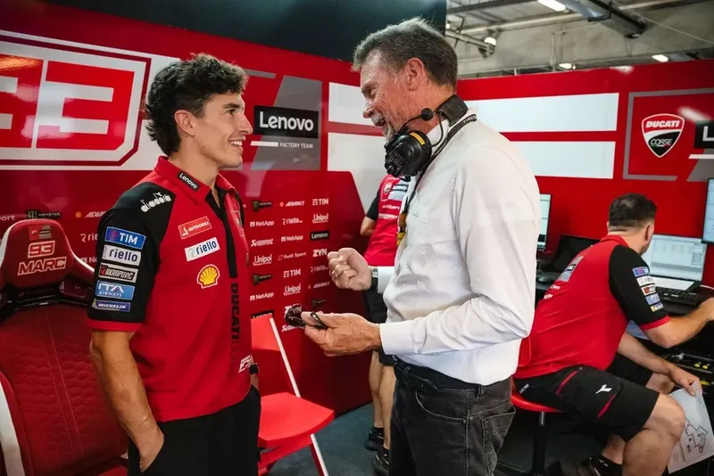 图片[2]-[MotoGP] Aprilia领跑布尔诺测试，马奎兹发生轻微摔车-ModFans