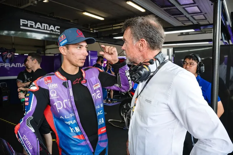 图片[3]-[MotoGP] Aprilia领跑布尔诺测试，马奎兹发生轻微摔车-ModFans