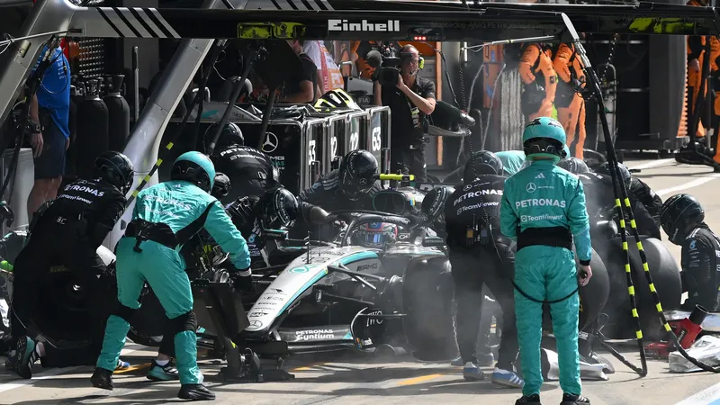 图片[2]-[F1] 勒克莱尔银石终结冠军荒，安东内利技术故障葬送好局-ModFans