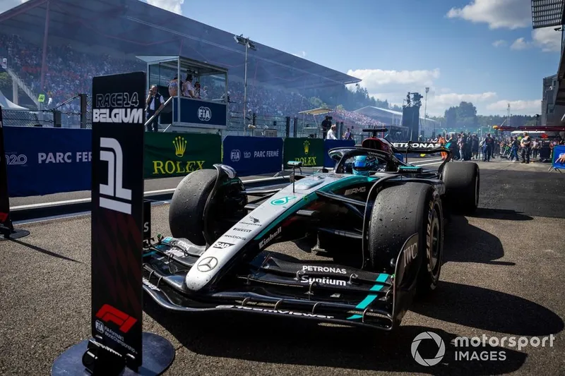 图片[1]-[F1] 乔治·拉塞尔：2024年比利时站被取消成绩的痛会记到“临终”-ModFans