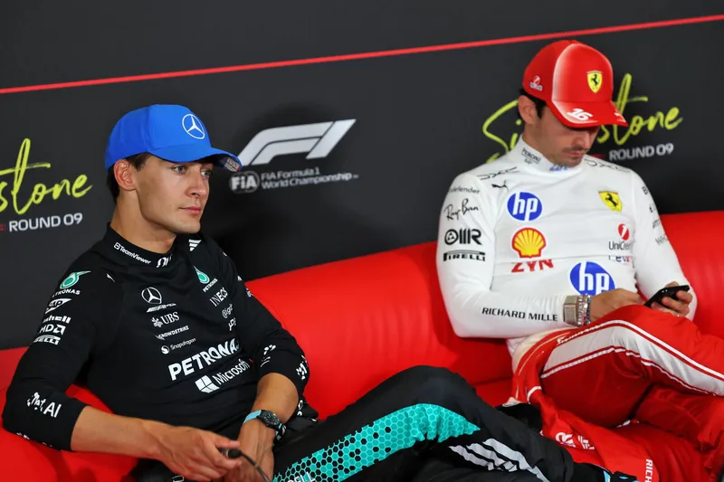 图片[3]-[F1] 乔治·拉塞尔揭秘与勒克莱尔在F1英国站冷却室的爆笑互动-ModFans