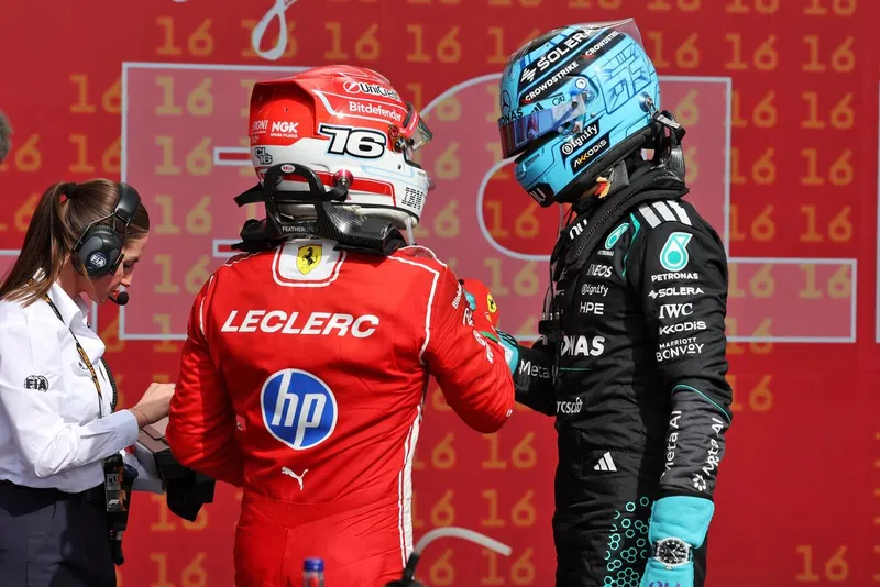 图片[1]-[F1] 勒克莱尔与拉塞尔：困境中的共鸣与银石奇迹背后的技术博弈-ModFans
