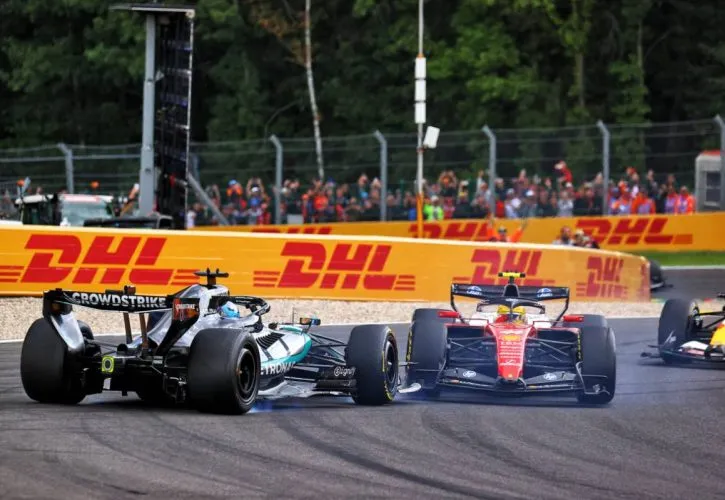 图片[1]-[F1] 汉密尔顿称与拉塞尔首圈碰撞为“比赛事故”-ModFans