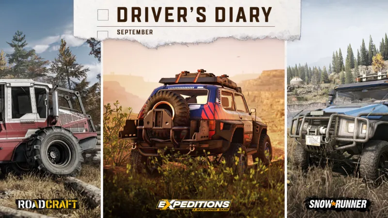 【游戏动态】秋日泥泞再启程：SnowRunner、RoadCraft与Expeditions迎来重磅更新与秋季特惠_ModFans