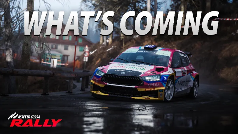 【游戏动态】《Assetto Corsa Rally》0.3更新前瞻：蒙特卡洛赛道激光扫描实装，动态雪地系统首秀_ModFans