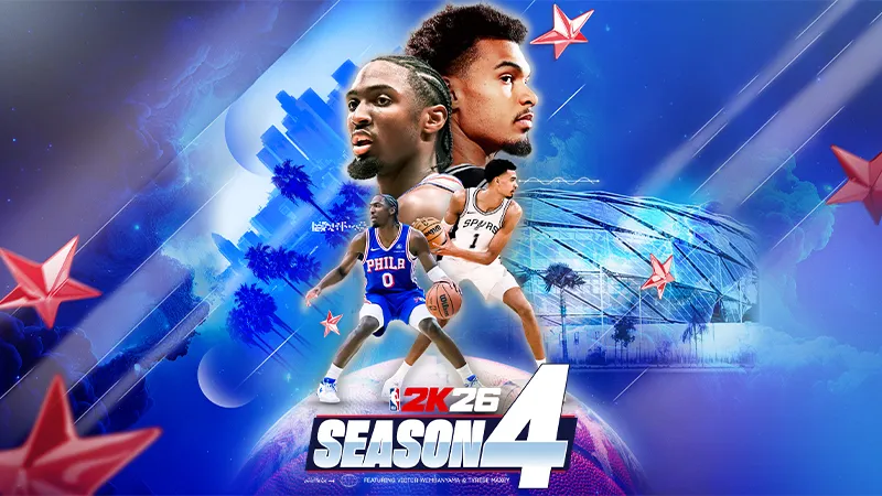 【游戏动态】NBA 2K26第四赛季全明星盛宴：文班亚马与马克西领衔，洛杉矶星光璀璨_ModFans