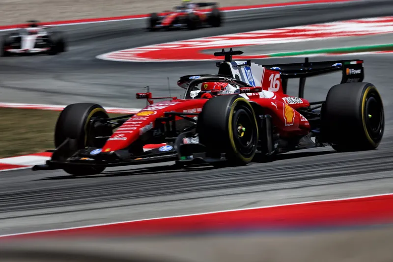 [F1] 勒克莱尔刹车实验初获成效，法拉利新升级助力巴塞罗那-ModFans