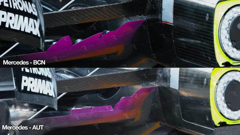 [F1] 梅赛德斯底板争议设计遭FIA封杀，奥地利站被迫修改-ModFans