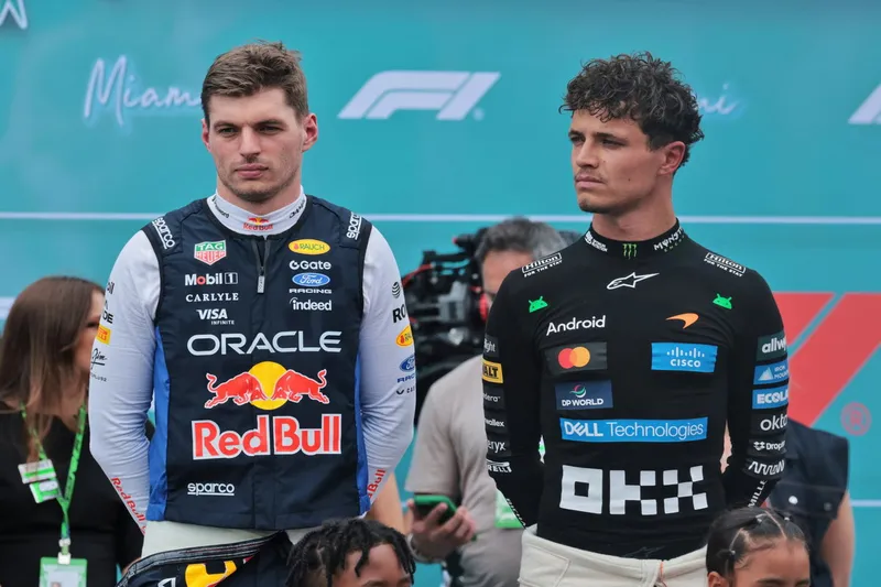 [F1] 诺里斯：欢迎维斯塔潘来迈凯伦做队友-ModFans